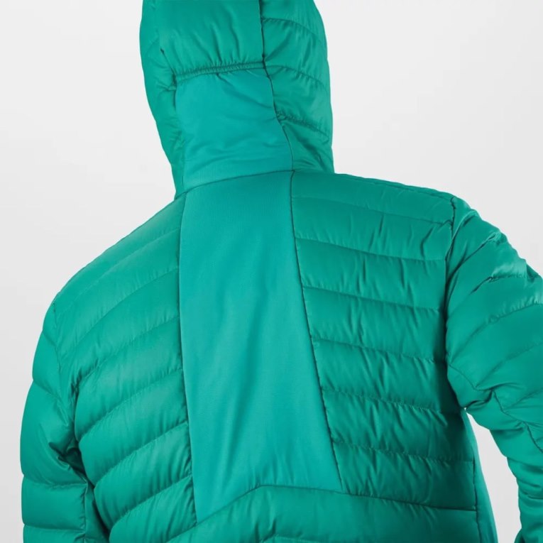 Green Salomon Essential Xwarm Down Men's Insulated Jackets | IE JN8427